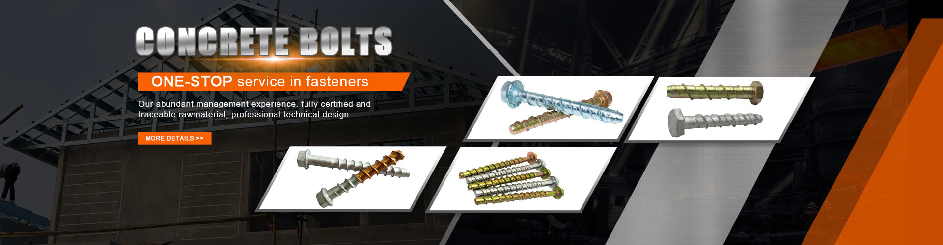 Phẩm chất bu lông ốc vít nhà máy