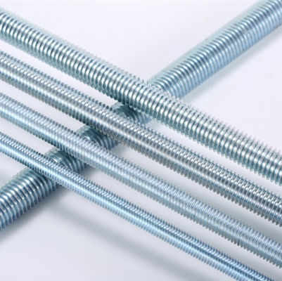 Phẩm chất  ISO9001 Gr8.8 Zinc Plated Thread Rods Galvanized Full Thread Bar Bolts nhà máy