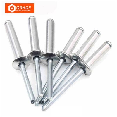 Phẩm chất  Aluminum Metal 8mm Countersunk Head Blind Rivets Galvanized nhà máy
